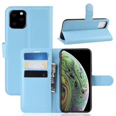 Apple iPhone 11 Pro Lompakko Suojakotelo Sininen