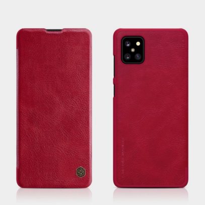 Samsung Galaxy Note 10 Lite Kotelo Nillkin Qin Punainen