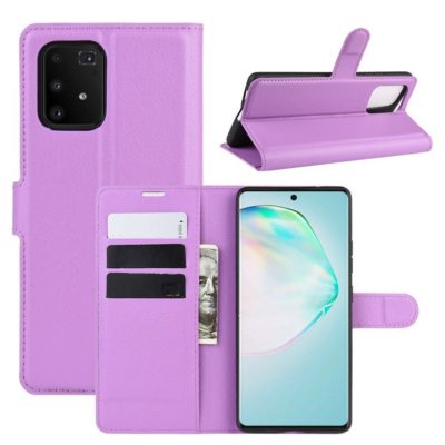 Samsung Galaxy S10 Lite Lompakkokotelo Violetti