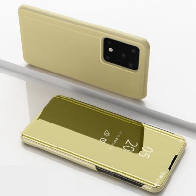 Samsung Galaxy S20 Ultra 5G Kotelo Peilipinta Kulta