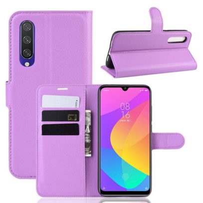 Xiaomi Mi A3 Kotelo Violetti Lompakko