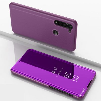Motorola Moto G8 Power Kotelo Peilipinta Violetti