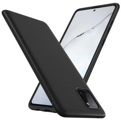 Samsung Galaxy Note 10 Lite Kuori Silikoni Musta