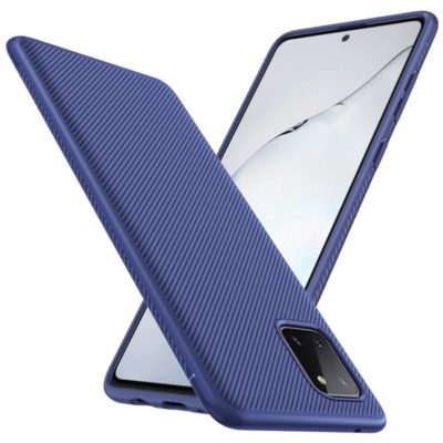 Samsung Galaxy Note 10 Lite Kuori Silikoni Sininen