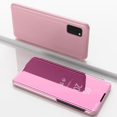 Samsung Galaxy A41 Kotelo Peilipinta Ruusukulta