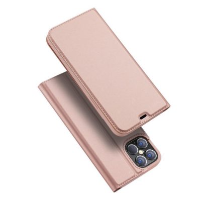 Apple iPhone 12 / 12 Pro Kotelo Dux Ducis Ruusukulta