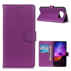 Xiaomi Poco X3 NFC Kotelo Violetti Lompakko