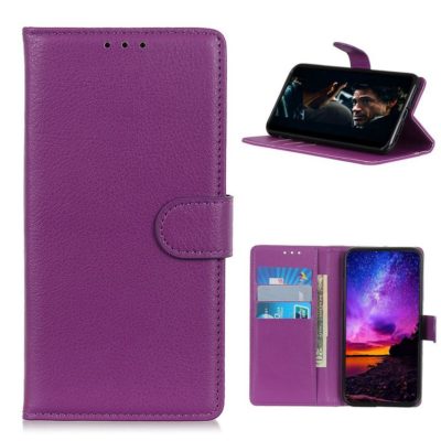 Samsung Galaxy A42 5G Kotelo Violetti Lompakko