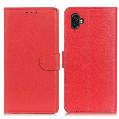 Samsung Galaxy Xcover 6 Pro Kotelo Punainen Lompakko
