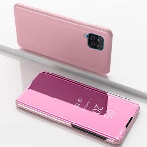 Samsung Galaxy A12 Kotelo Peilipinta Ruusukulta