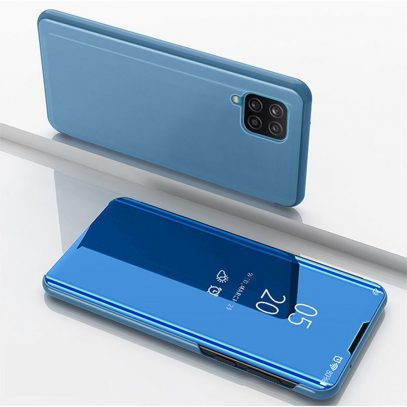 Samsung Galaxy A42 5G Kotelo Peilipinta Vaaleansininen