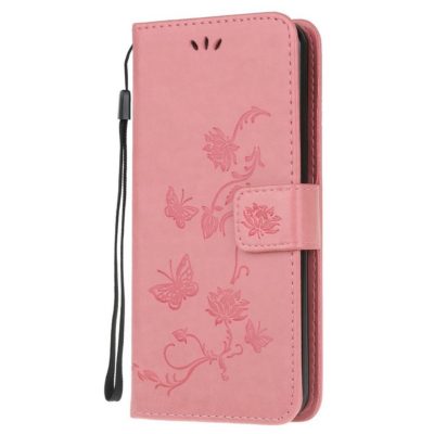 Samsung Galaxy A72 Suojakotelo Kukka Vaaleanpunainen