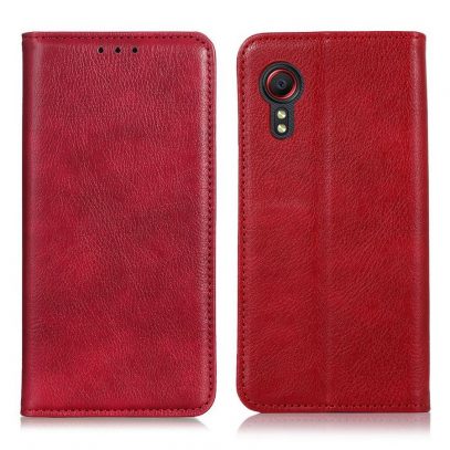 Samsung Galaxy Xcover 5 Kannellinen Kotelo Punainen