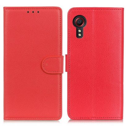 Samsung Galaxy Xcover 5 Lompakkokotelo Punainen
