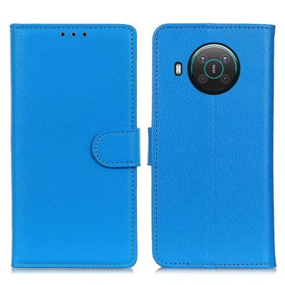 Nokia X10 5G Lompakkokotelo Sininen
