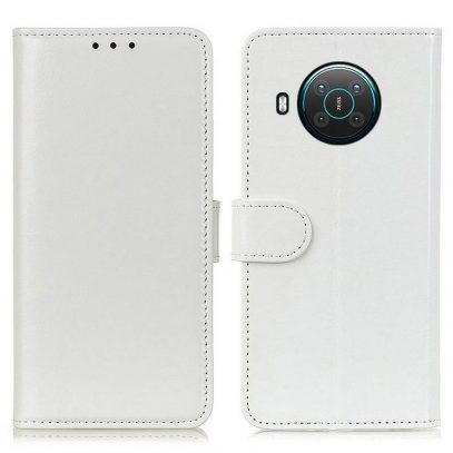 Nokia X10 5G Suojakotelo Valkoinen Lompakko
