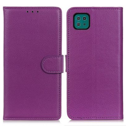 Samsung Galaxy A22 5G Kotelo Violetti Lompakko
