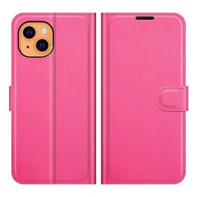 Apple iPhone 13 mini Kotelo PU-Nahka Pinkki