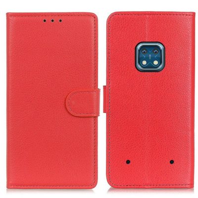 Nokia XR20 5G Suojakotelo Punainen Lompakko