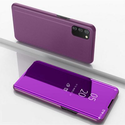 Samsung Galaxy A03s Kotelo Peilipinta Violetti