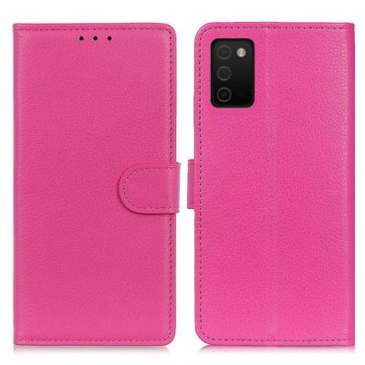 Samsung Galaxy A03s Kotelo Pinkki Lompakko