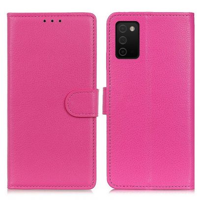 Samsung Galaxy A03s Kotelo Pinkki Lompakko