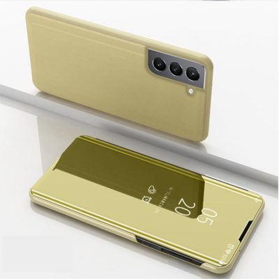 Samsung Galaxy S21 FE 5G Kotelo Peilipinta Kulta