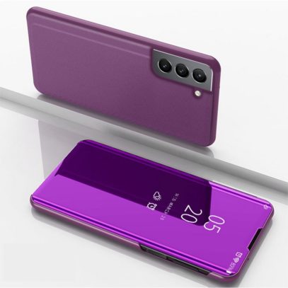 Samsung Galaxy S21 FE 5G Kotelo Peilipinta Violetti