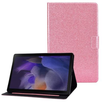 Samsung Galaxy Tab A8 10.5 Kotelo Glitter Pinkki