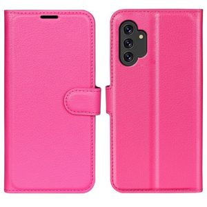 Samsung Galaxy A13 Kotelo PU-Nahka Pinkki