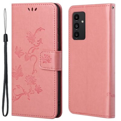 Samsung Galaxy A13 Suojakotelo Kukka Vaaleanpunainen