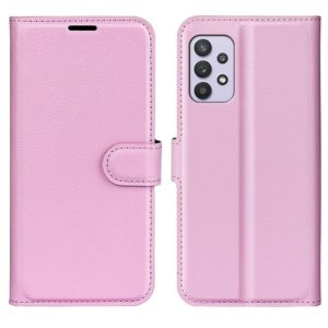 Samsung Galaxy A53 5G Kotelo PU-Nahka Vaaleanpunainen
