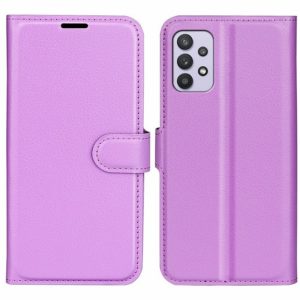 Samsung Galaxy A53 5G Kotelo PU-Nahka Violetti