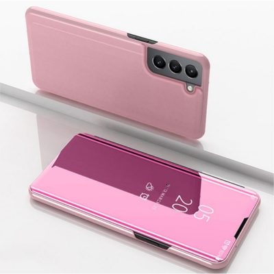 Samsung Galaxy S22 5G Kotelo Peilipinta Ruusukulta