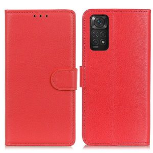 Xiaomi Redmi Note 11 Kotelo Punainen Lompakko