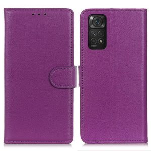 Xiaomi Redmi Note 11 Kotelo Violetti Lompakko