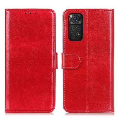 Xiaomi Redmi Note 11 Lompakkokotelo Punainen