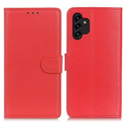 Samsung Galaxy A13 Kotelo Punainen Lompakko