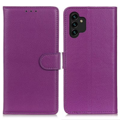 Samsung Galaxy A13 Kotelo Violetti Lompakko