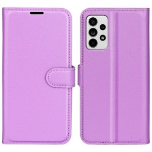 Samsung Galaxy A33 5G Kotelo PU-Nahka Violetti