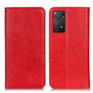 Xiaomi Redmi Note 11 Pro 5G Kannellinen Kotelo Punainen