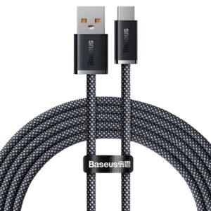 Baseus Dynamic USB-C – USB-A Pikalatauskaapeli 100W 2m