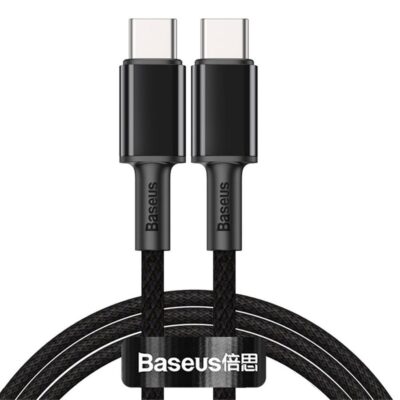 Baseus USB-C – USB-C Pikalatauskaapeli 100W 1m