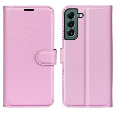 Samsung Galaxy S23+ 5G Kotelo PU-Nahka Vaaleanpunainen