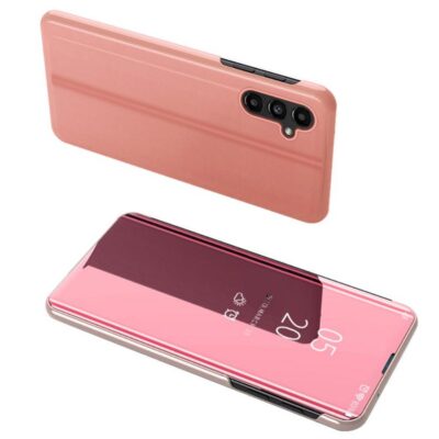 Samsung Galaxy A14 Kotelo Peilipinta Ruusukulta