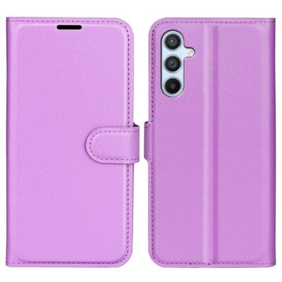 Samsung Galaxy A54 5G Kotelo PU-Nahka Violetti