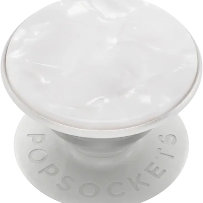 PopSockets PopGrip Luxe Puhelinpidike Acetate Pearl White