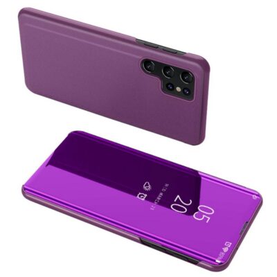 Samsung Galaxy S23 Ultra 5G Kotelo Peilipinta Violetti