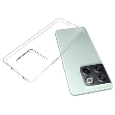OnePlus 10T Suojakuori TPU-Muovi Läpinäkyvä
