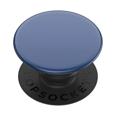 PopSockets PopGrip Premium Puhelinpidike Aluminum Indigo Blue